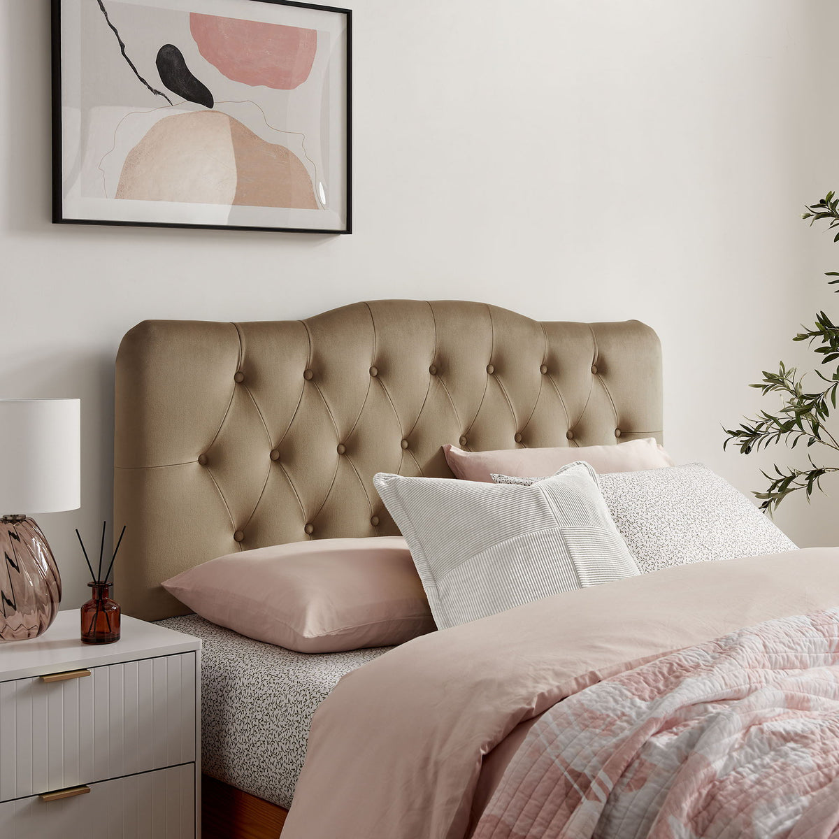 Annabel Stain-Resistant Performance Velvet Queen Headboard by Modway