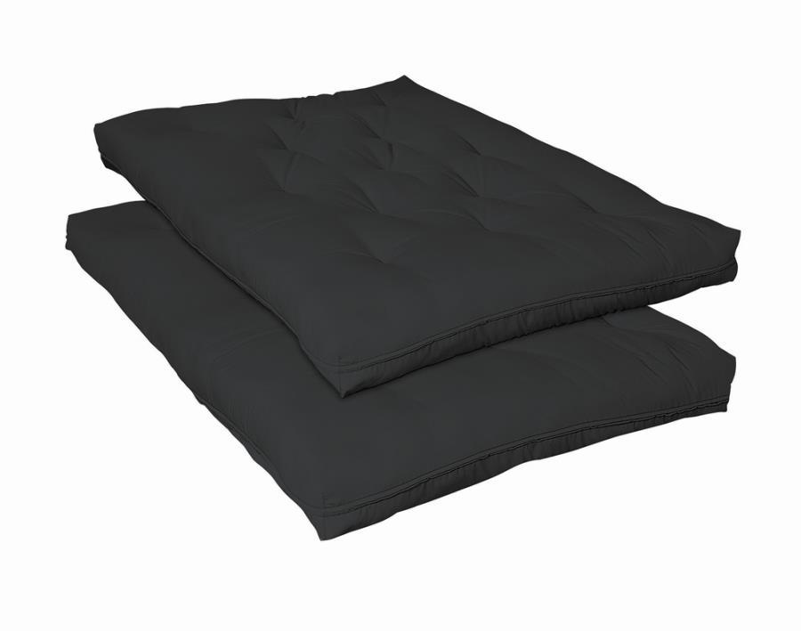 Coaster Fine Furniture 8" Premium Futon Pad - Black | Meri Furniture