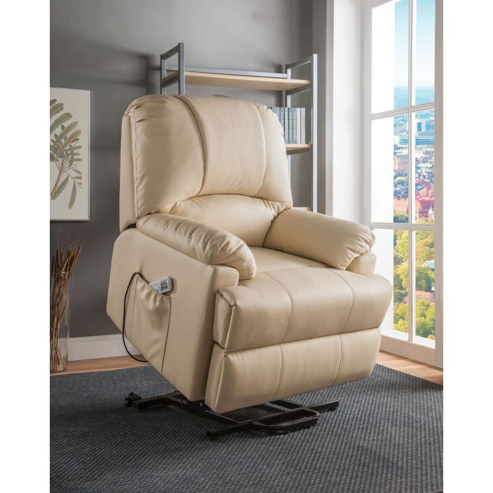 ACME Ixora - Recliner w/Power Lift & Massage | Meri Furniture