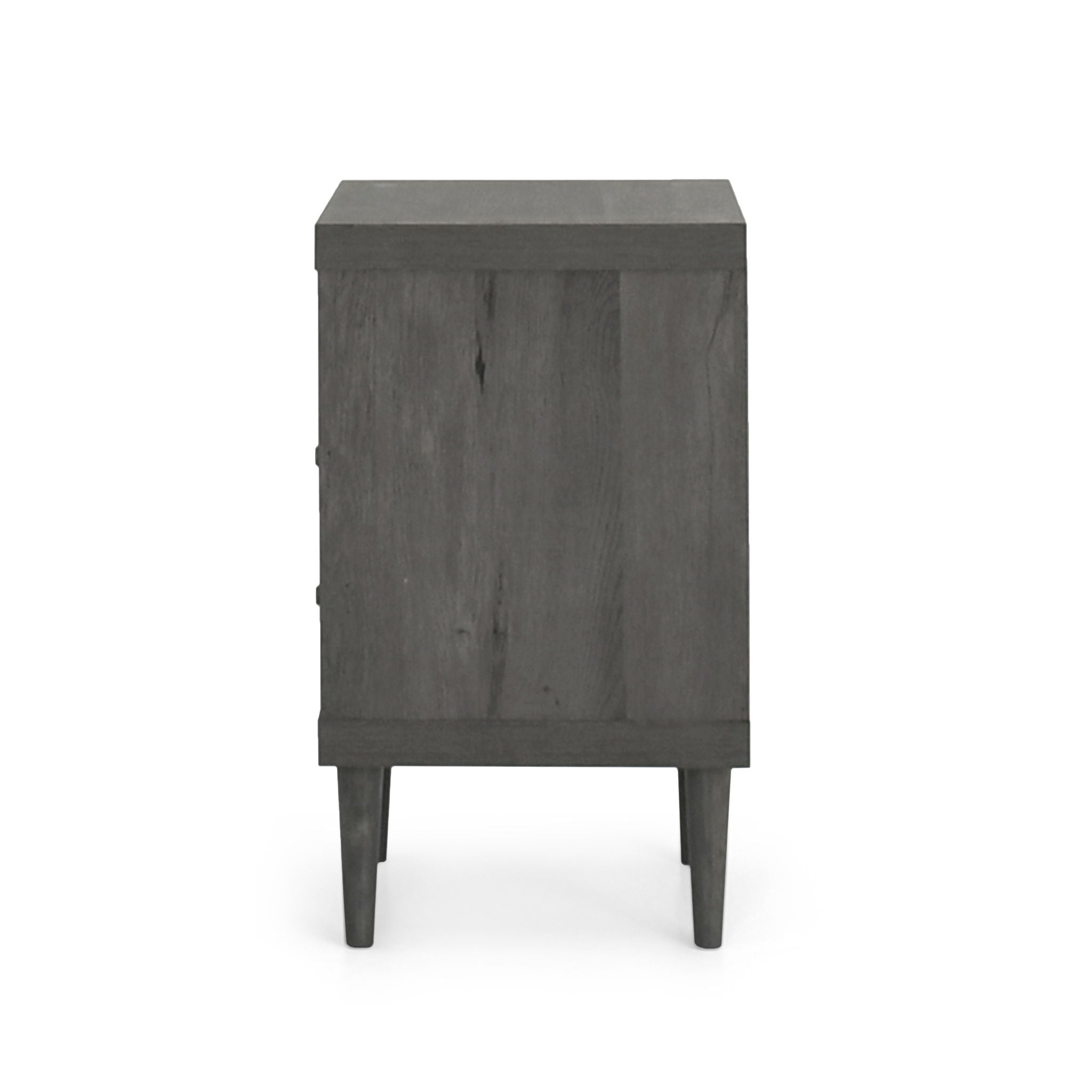 Nystrom - Mid Century Modern 2 Drawer Nightstand