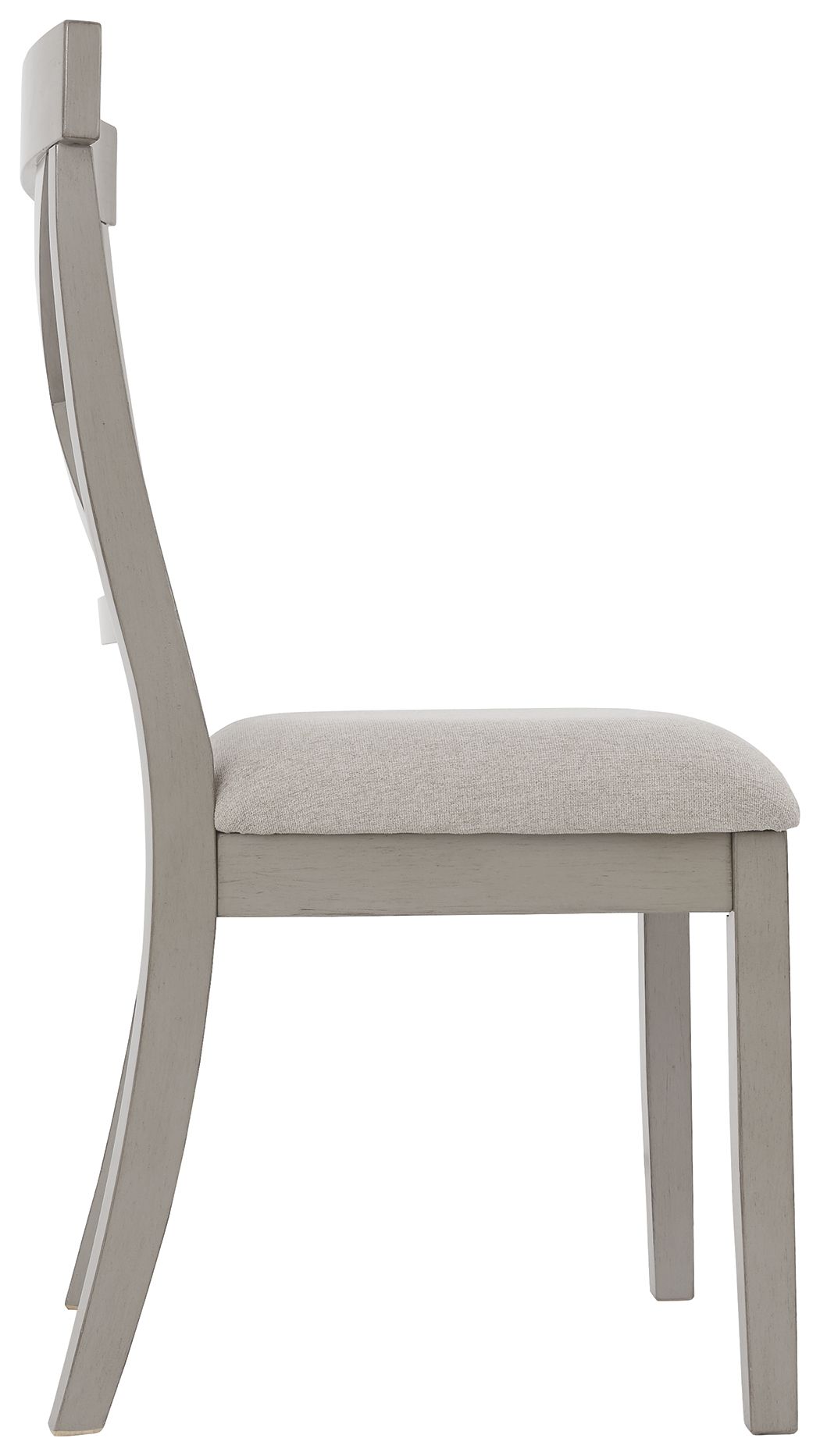 Signature Design by Ashley® Parellen - Gray - Dining Uph Side Chair (Set of 2) | Meri Furniture