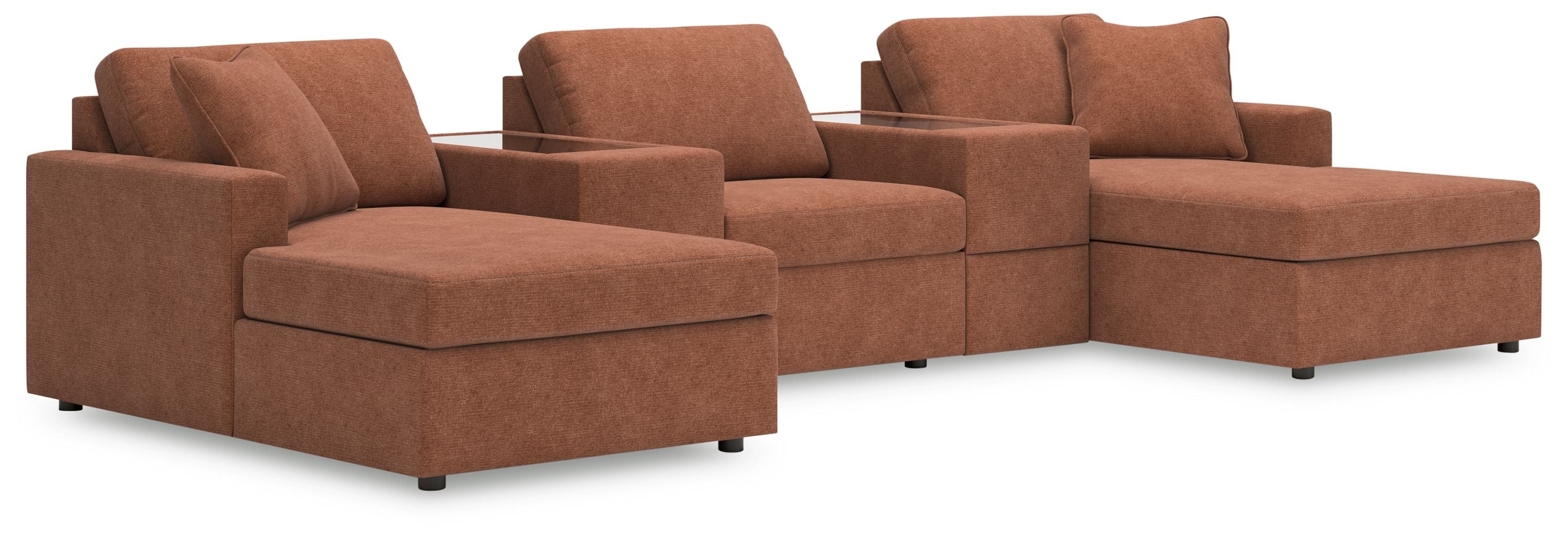 Signature Design by Ashley® Modmax - Spice - Sectional | Meri Furniture