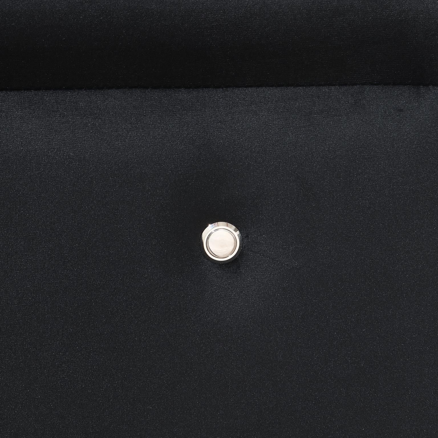 U380 - 2 Piece LED Sectional - Black