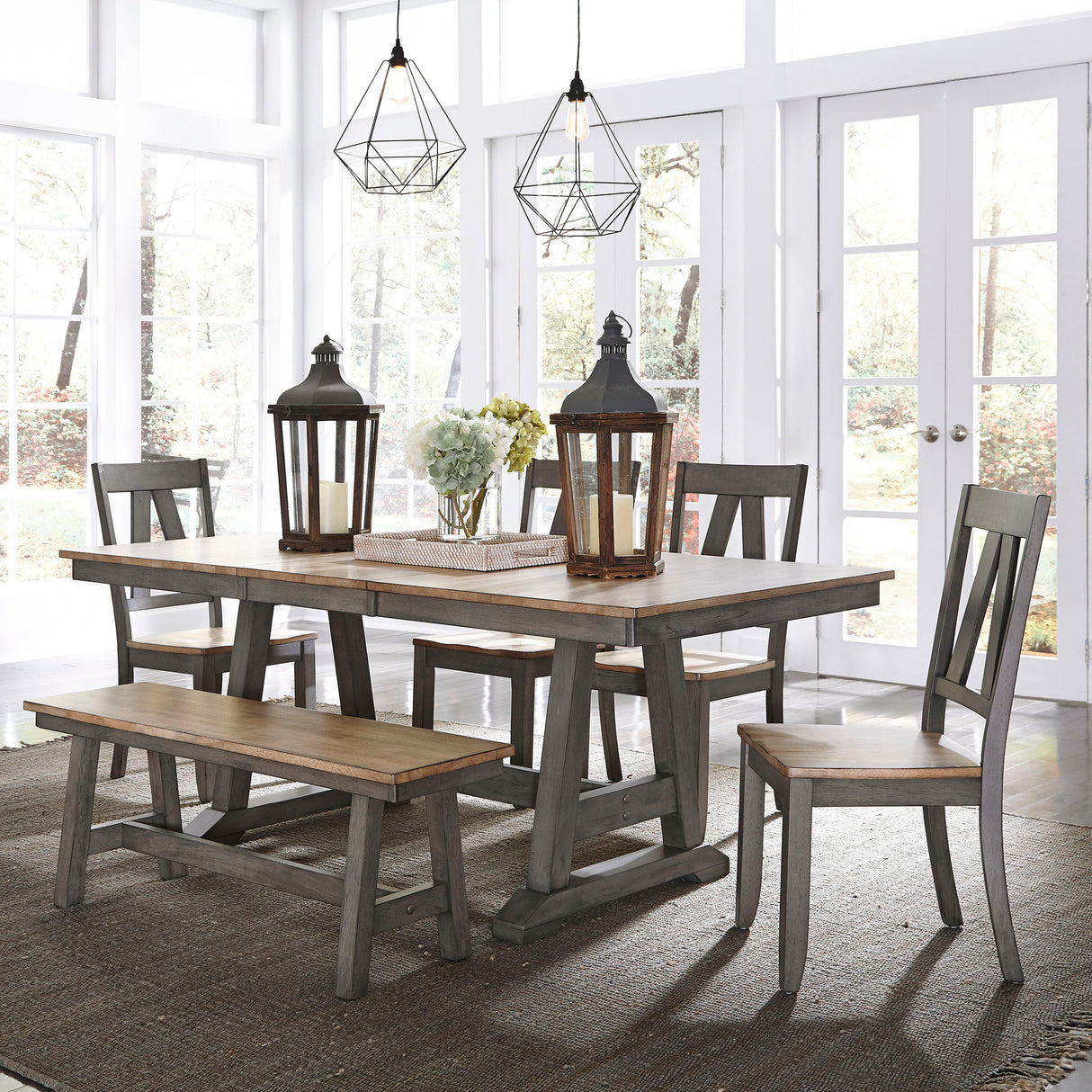 Lindsey Farm - Trestle Table Set