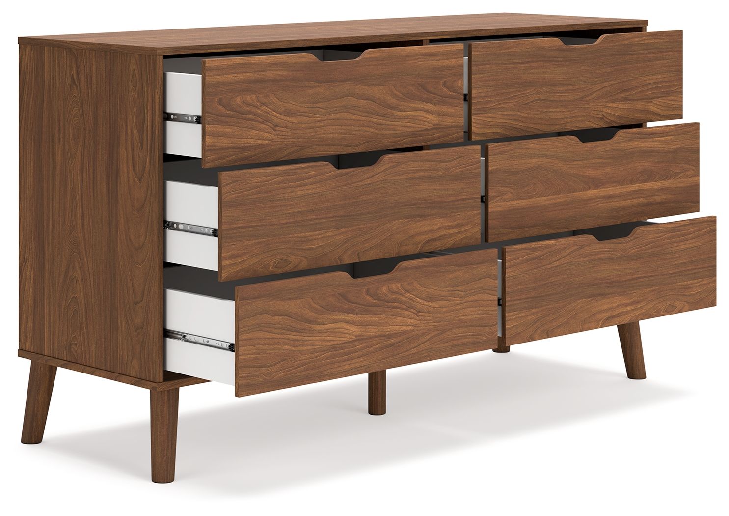 Signature Design by Ashley® Fordmont - Auburn - Six Drawer Dresser | Meri Furniture