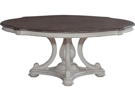 Liberty Furniture Magnolia Manor - Round Table Set - White | Meri Furniture