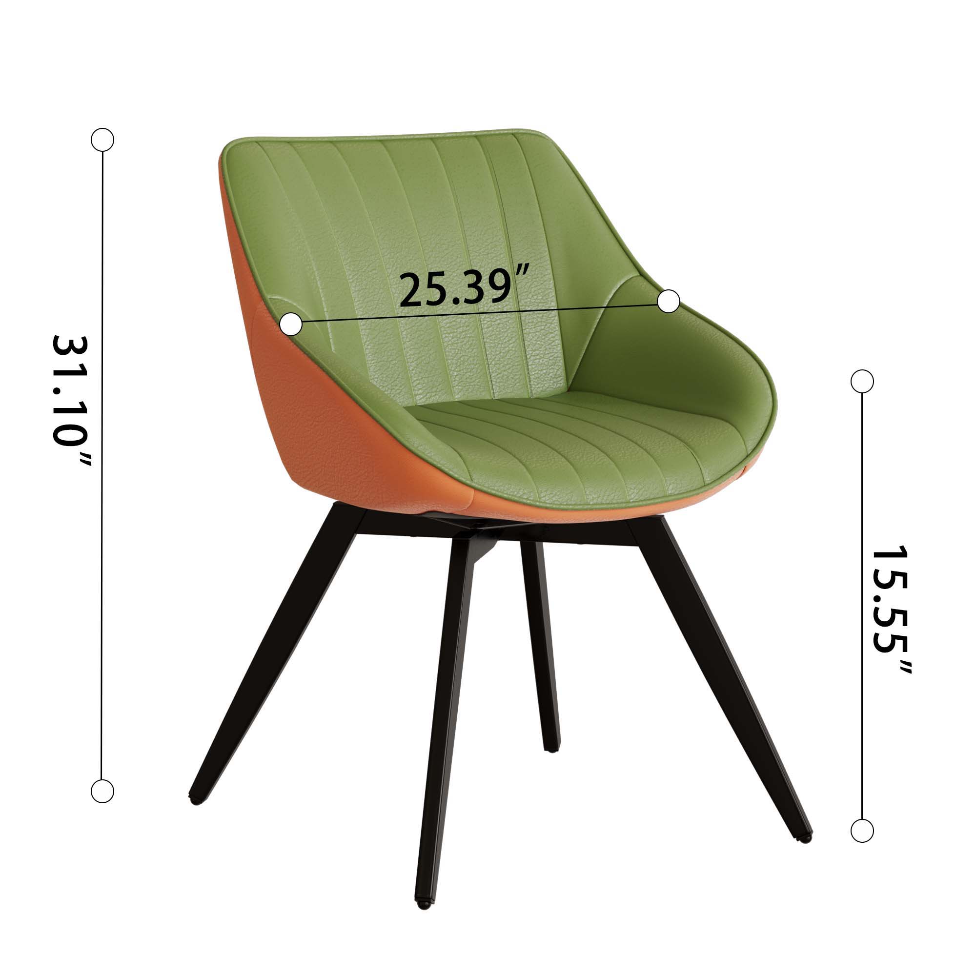 Round Dining Table Set With Tulip Design And 2 Chairs