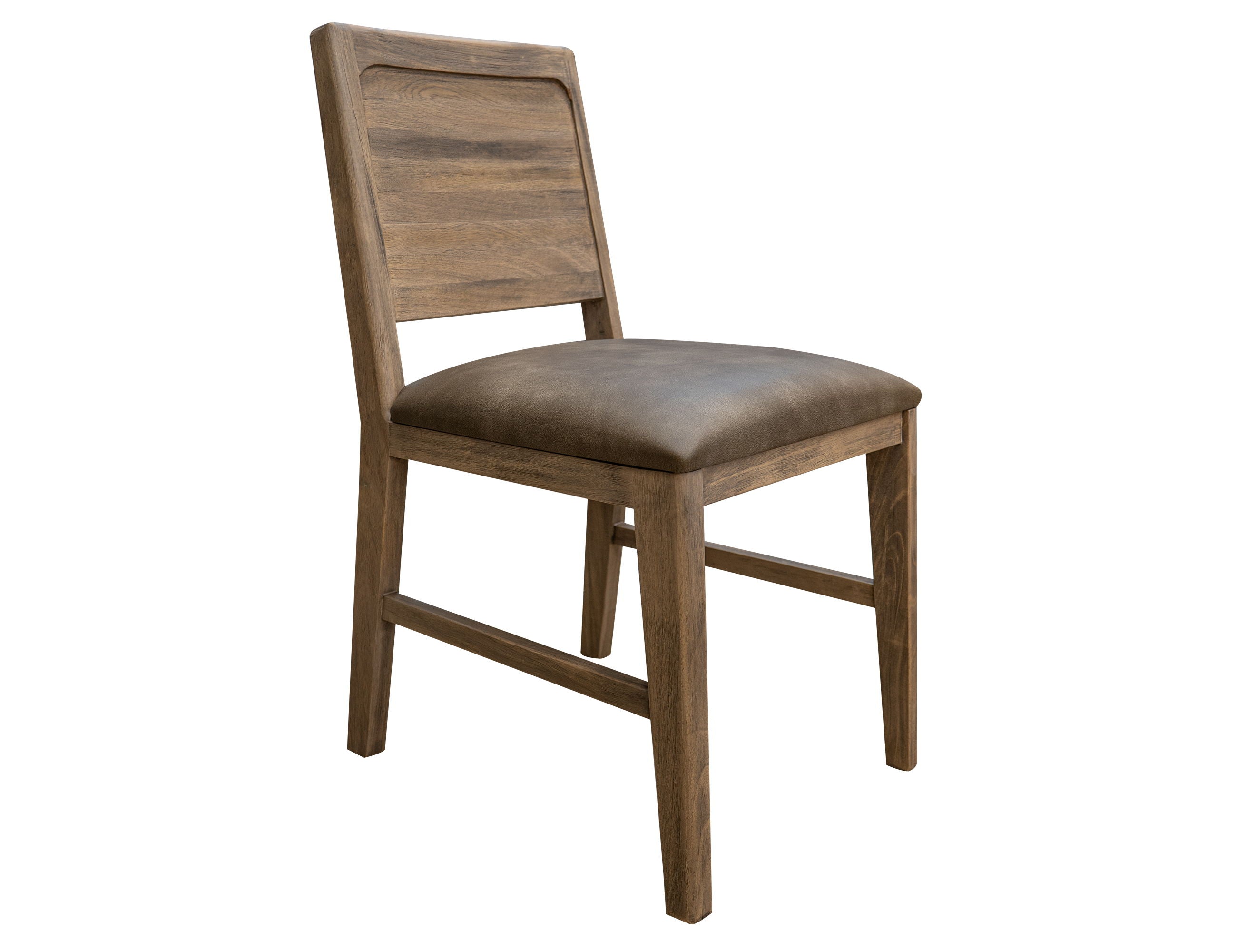 International Furniture Direct Xel-Ha - Chair (Set of 2) - Almond Brown | Meri Furniture