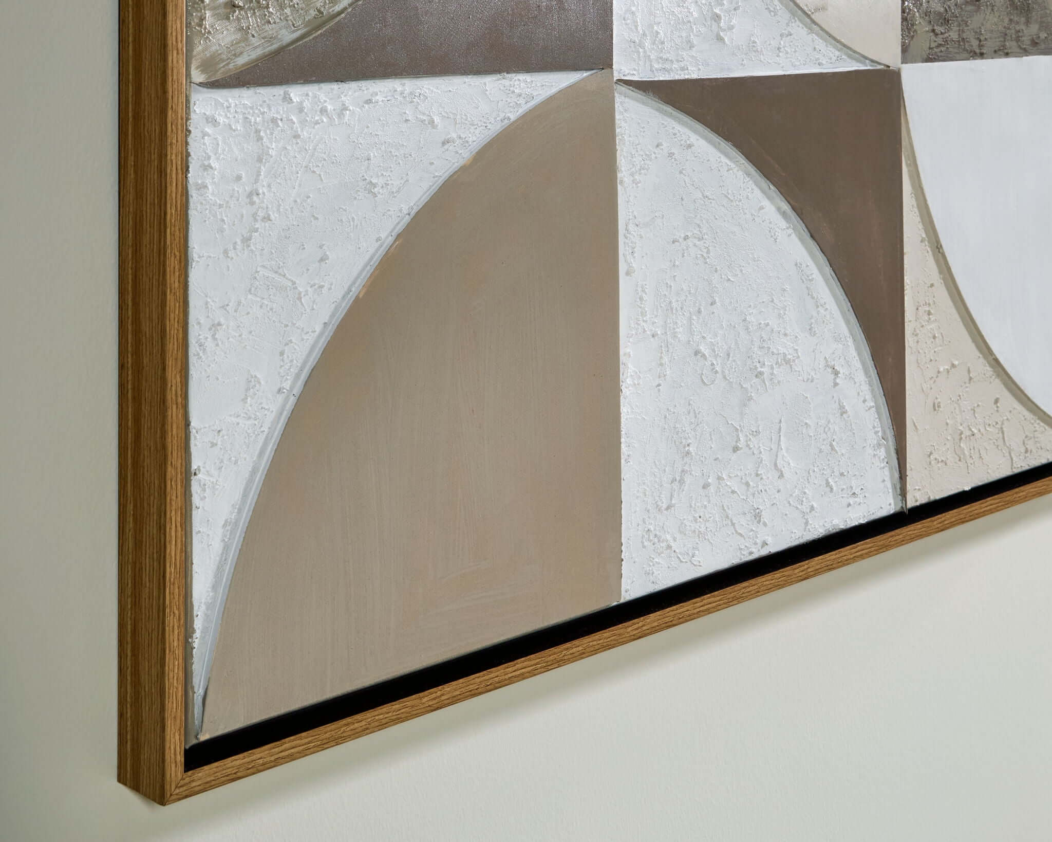 Harelman - Wall Art - Tan / Taupe / White