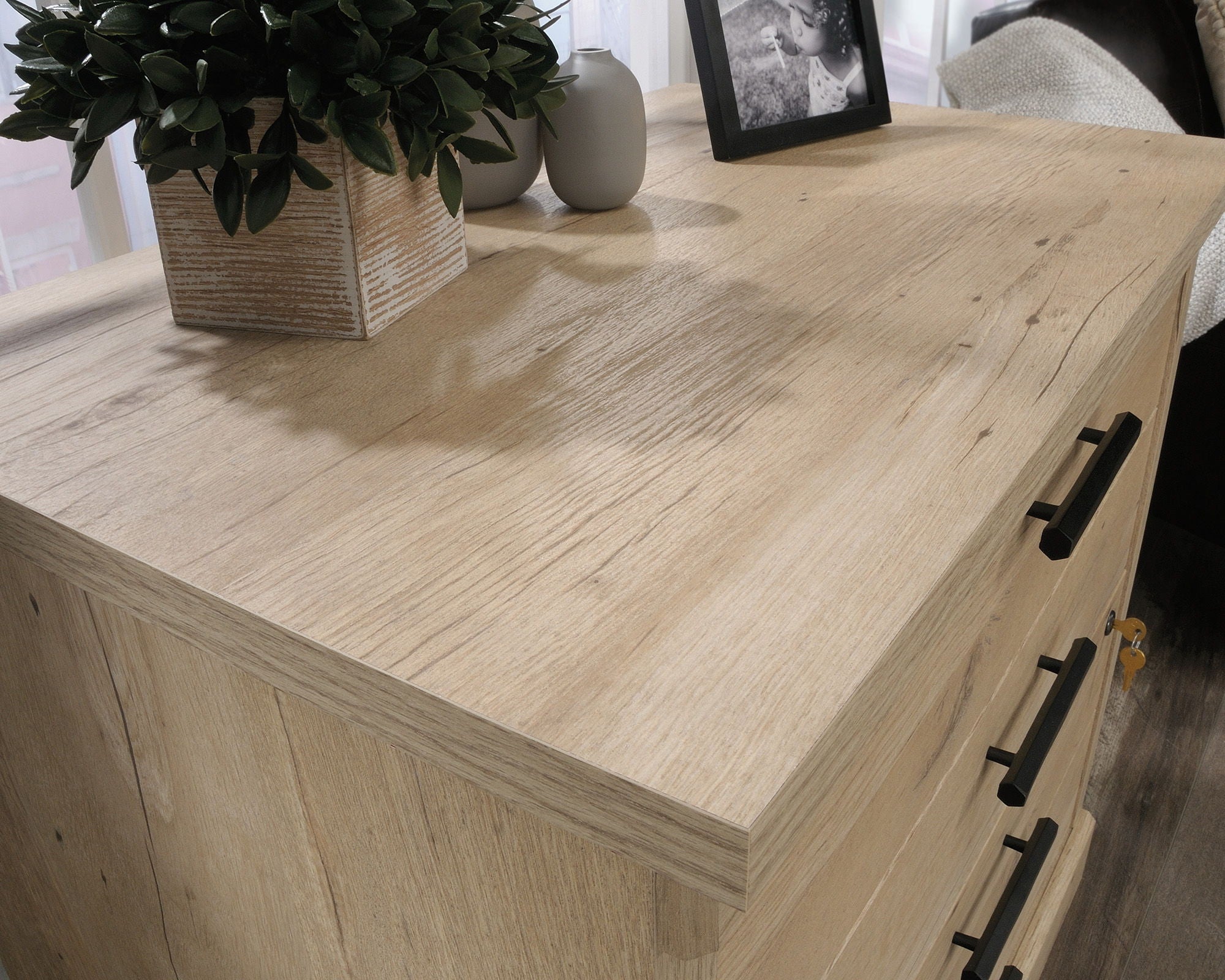 Prime Oak 2-Drawer Lateral File Cabinet