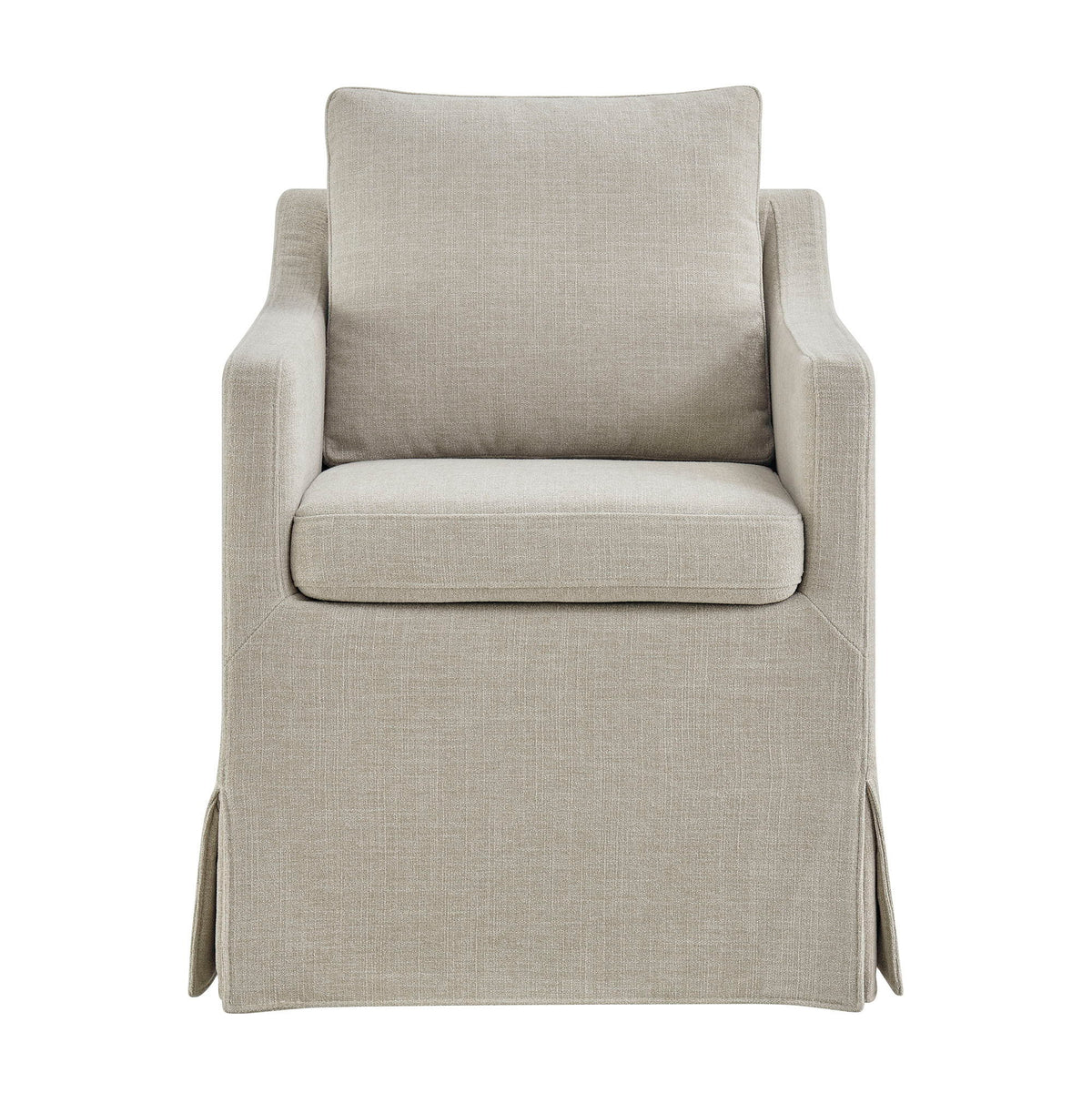 Serene Slipcovered Performance Fabric Dining Armchair by Modway
