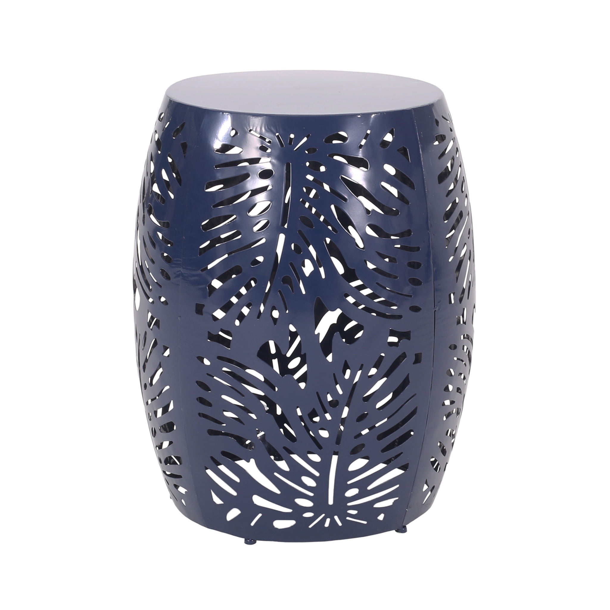 Modern Design Metal End Table, Large