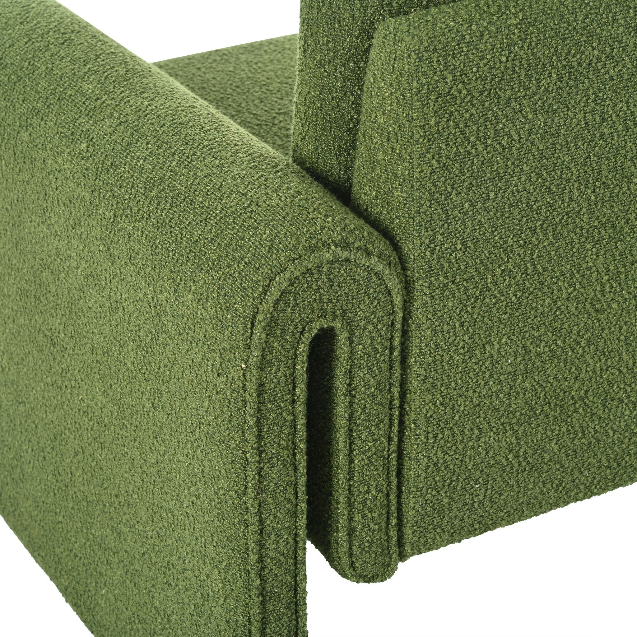 Modern Upholstered Accent Chair, Sturdy Support & Luxurious Comfort