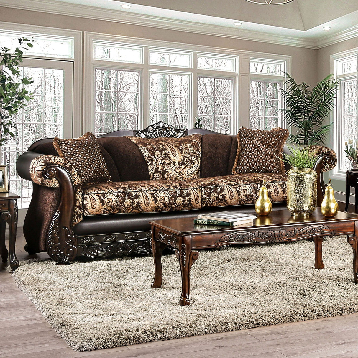 Furniture of America Newdale - Sofa | Meri Furniture
