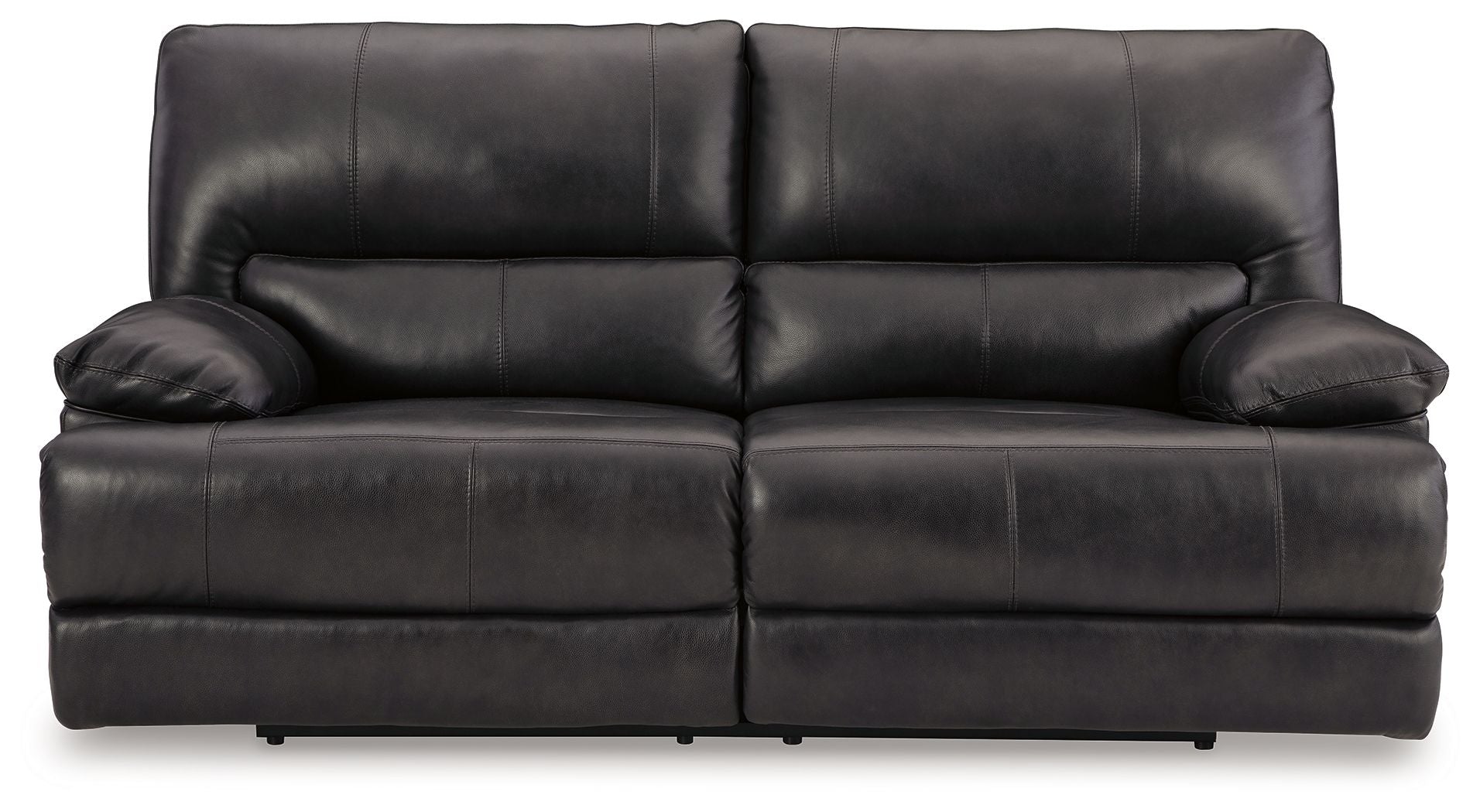 Signature Design by Ashley® Mountainous - Eclipse - 2 Seat Power Reclining Sofa With Adj Headrest | Meri Furniture