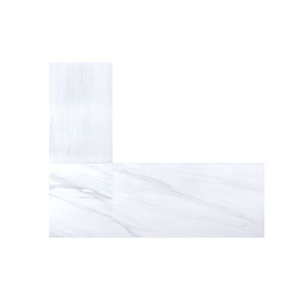 ACME Corner Writing Desk Orientation: "L" Shape Left Top Storage: 1 DrawerSlatted BaseMarble TopFull Extension Drawer GlideSide Metal Drawer GlideFelt Lined Drawer | Meri Furniture
