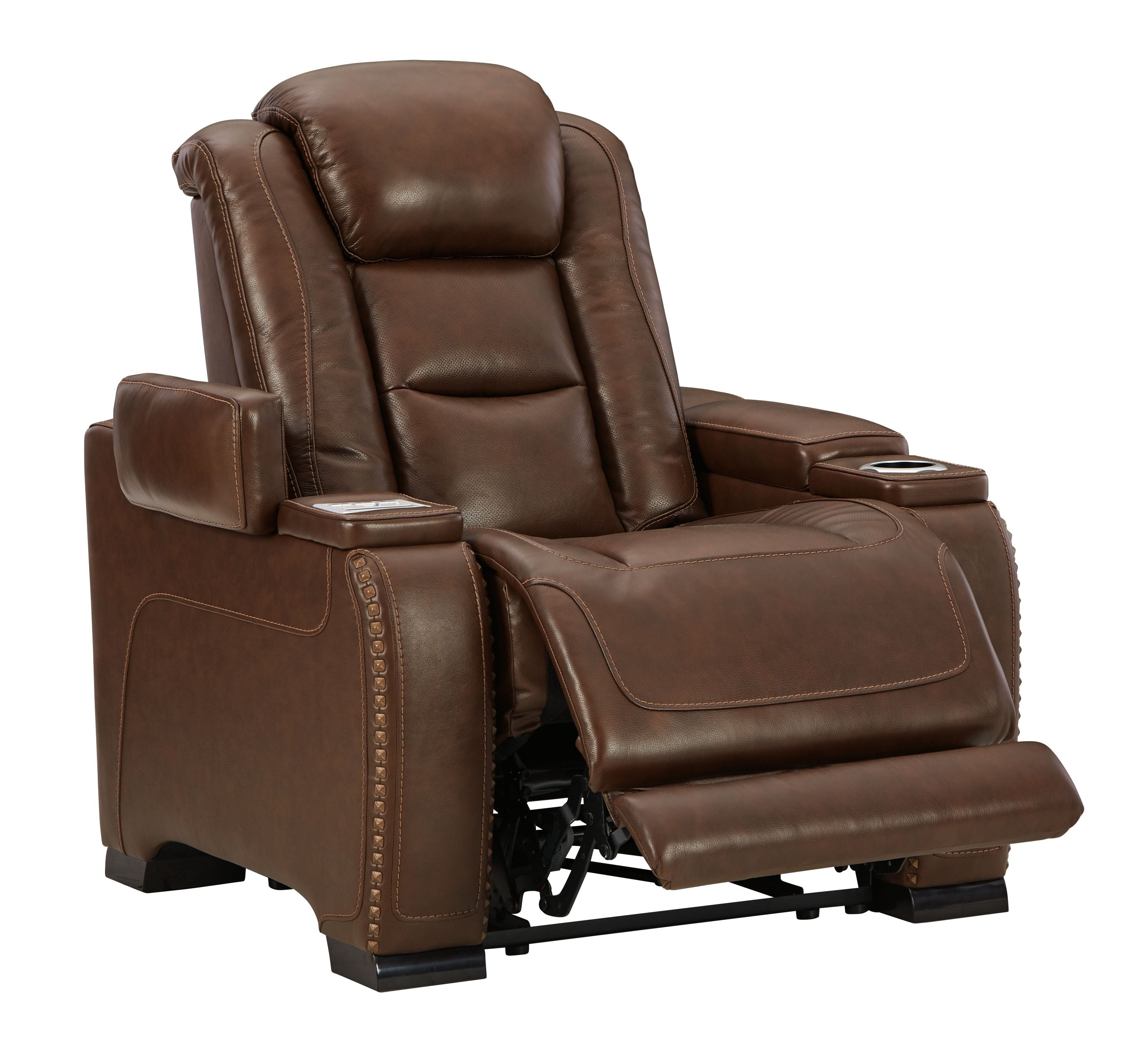 Ashley Furniture The Man-Den - Power Recliner | Meri Furniture
