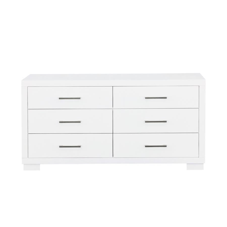 Coaster Fine Furniture Jessica - 6-drawer Dresser | Meri Furniture