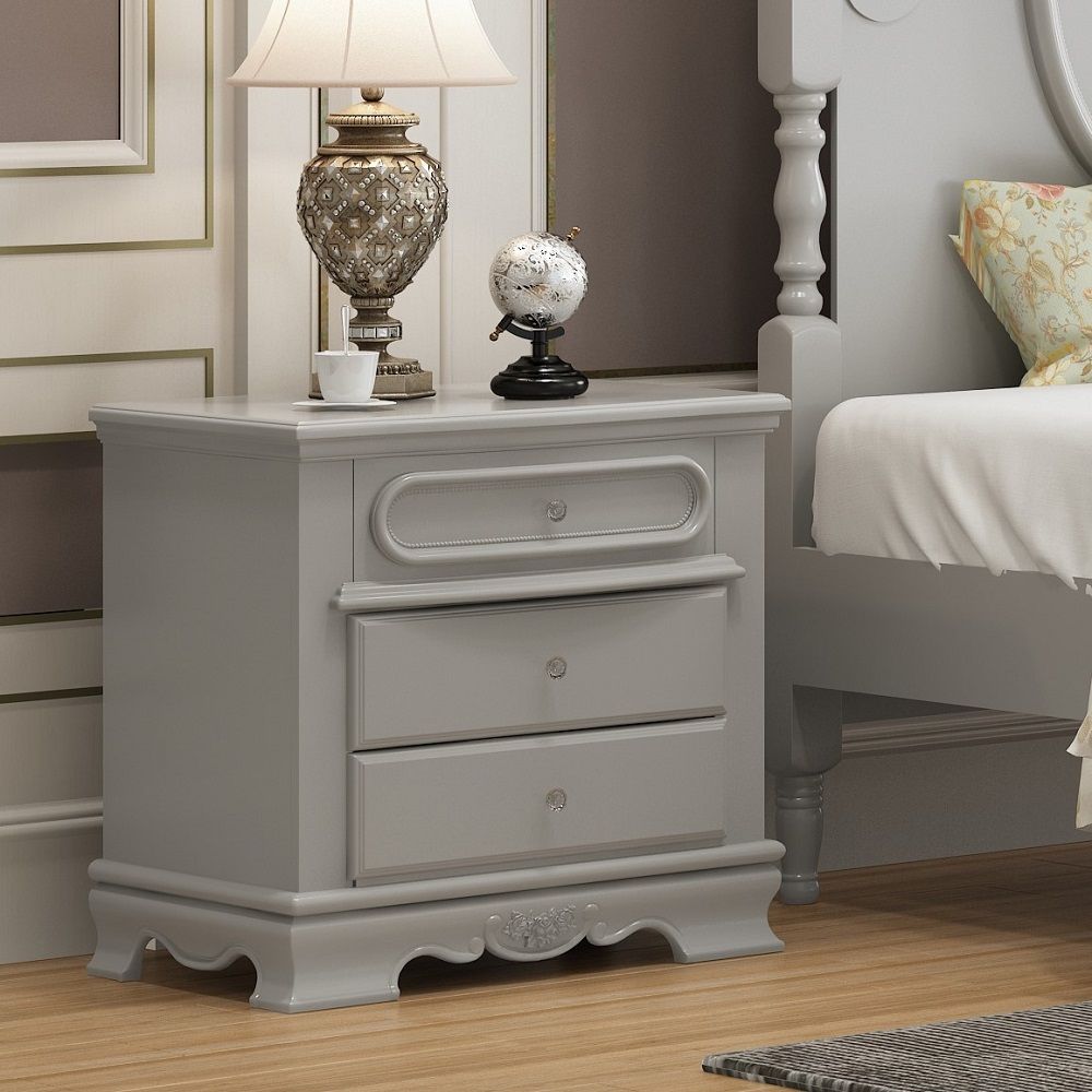 ACME Drawer: Center Wooden Glide, Dovetail Included, Felt-Lined Top Drawer | Meri Furniture