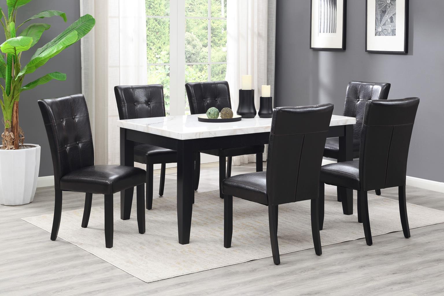 D127 - Side Chair (Set of 2) - Black