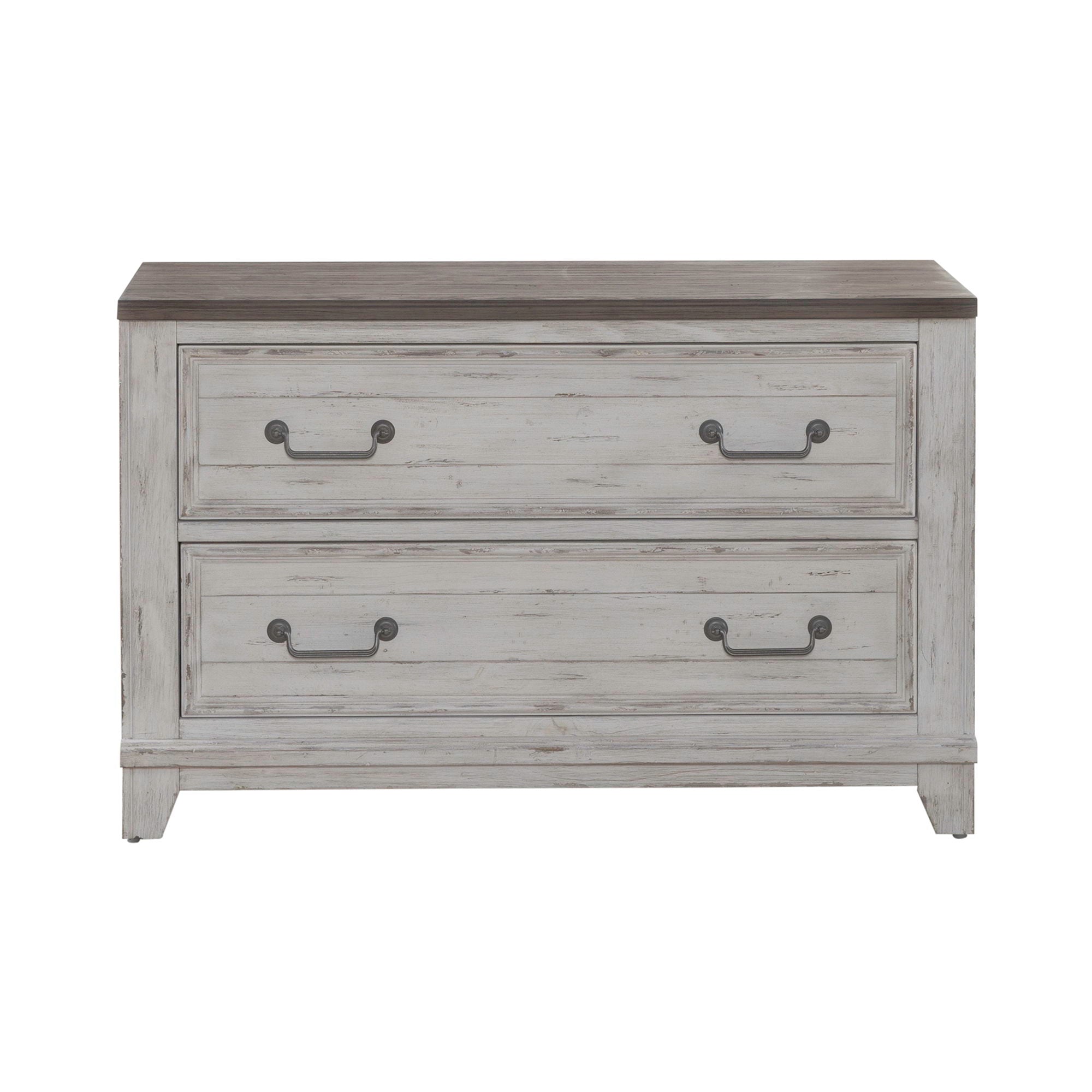 Liberty Furniture River Place - Curio Base - White | Meri Furniture