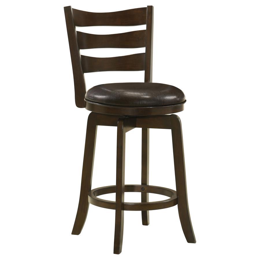 Coaster Fine Furniture Murphy - Wood Height Swivel Bar Chair | Meri Furniture