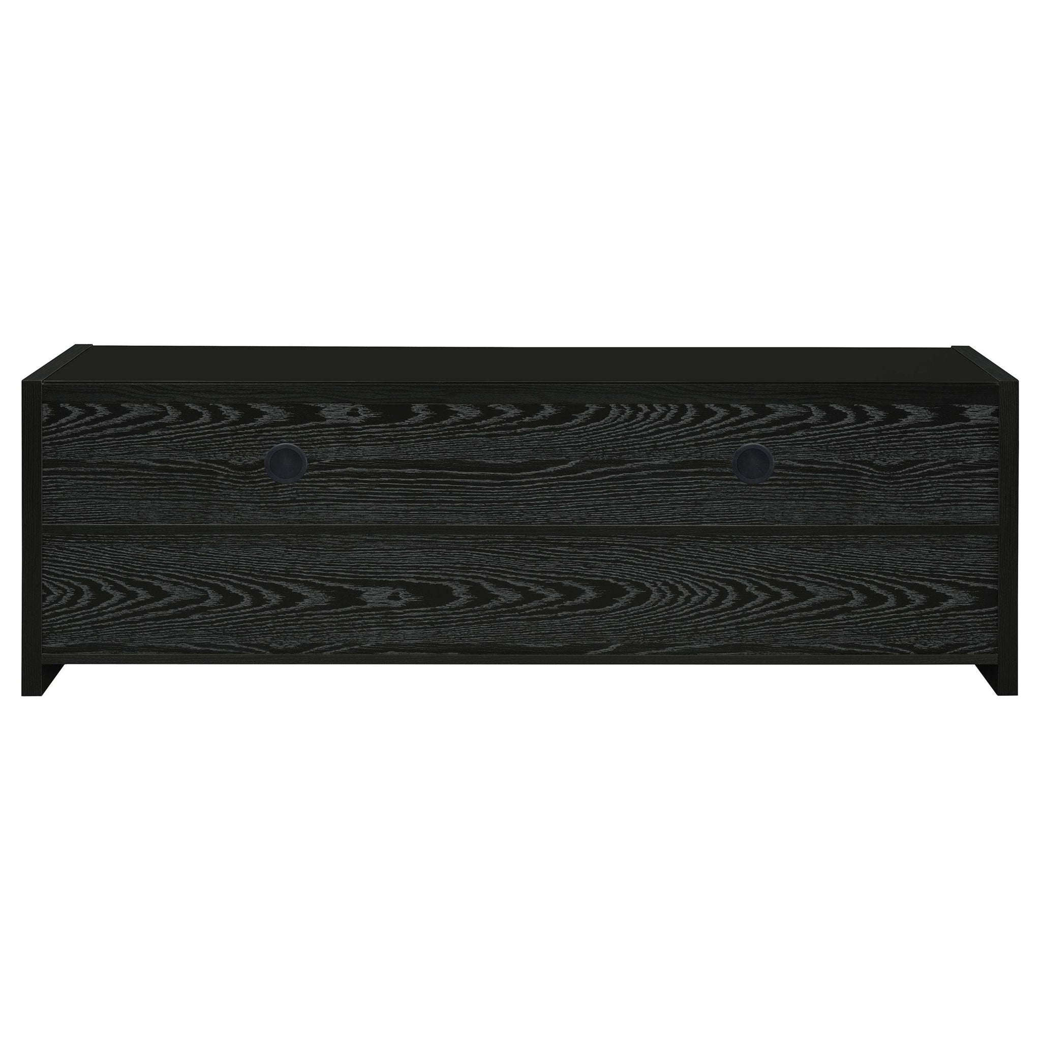 Alton 3-drawer Engineered Wood 61-inch TV Stand Black Oak