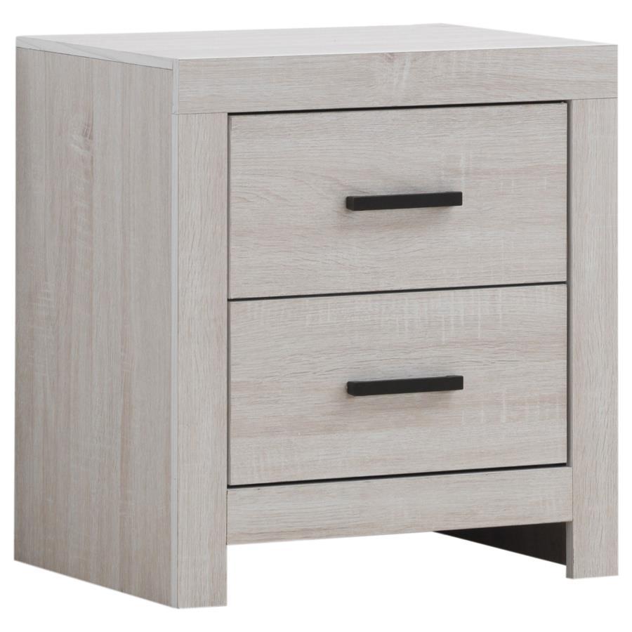 Coaster Fine Furniture Brantford - 2-Drawer Nightstand | Meri Furniture