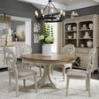 Liberty Furniture Farmhouse Reimagined - Pedestal Table - White | Meri Furniture