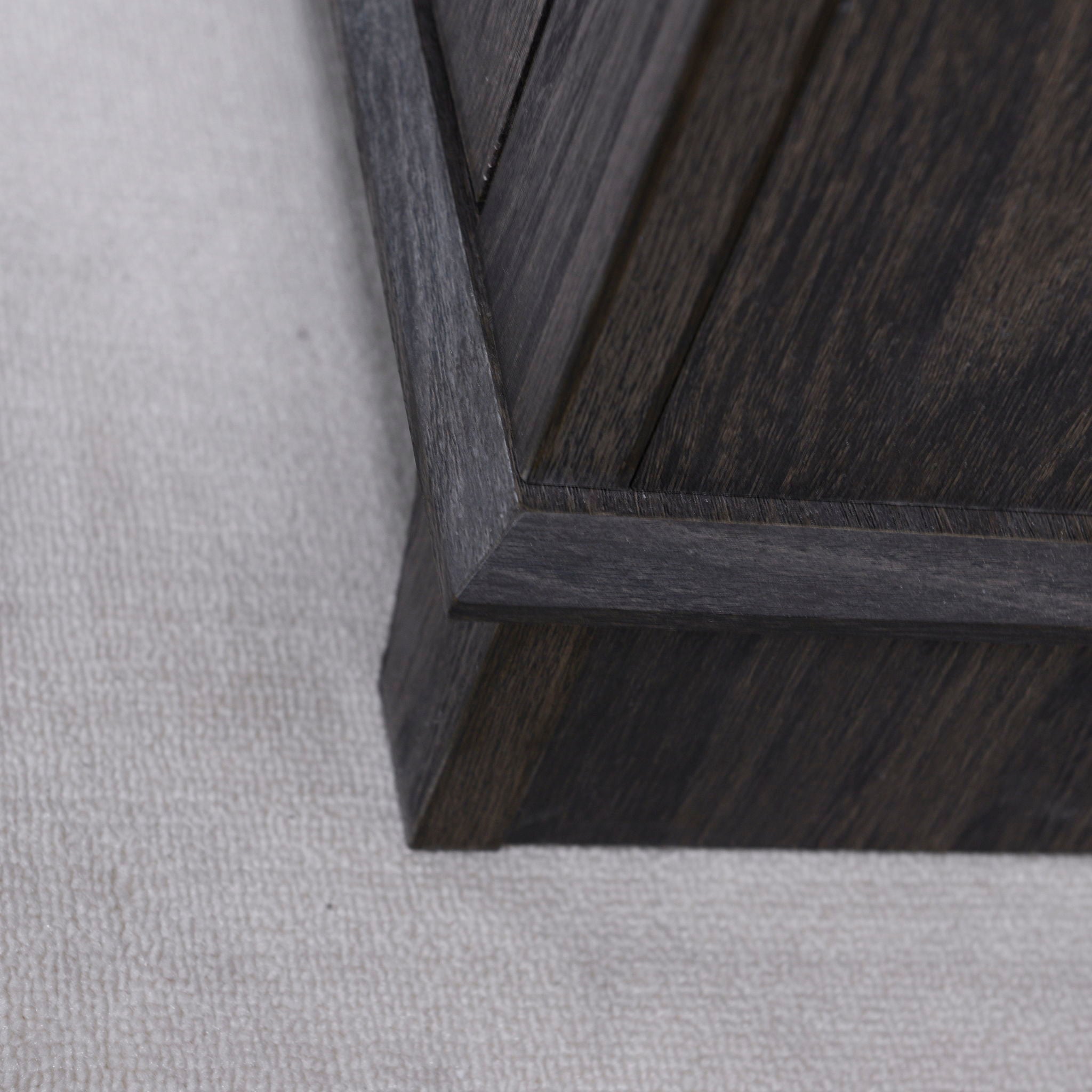 Modern Sideboard Buffet With 4 Mirrored Doors, Adjustable Shelves