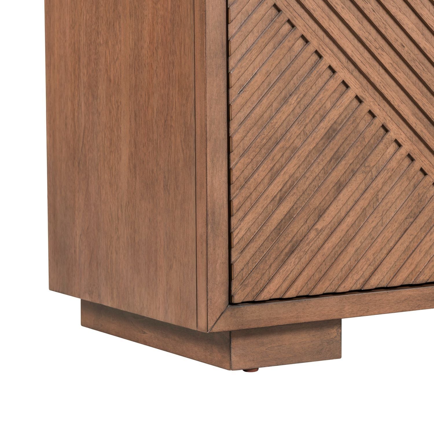 Fireplace TV Consoles - 84'' Fireplace TV Console Multiplees - Light Brown