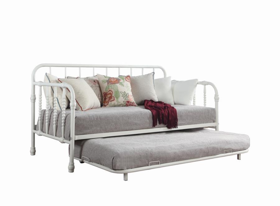 Coaster Fine Furniture Marina - Metal Daybed With Trundle | Meri Furniture