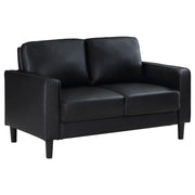 Coaster Fine Furniture Ruth - Upholstered Track Arm Loveseat | Meri Furniture