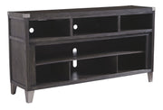 Ashley Furniture Todoe - Gray - LG TV Stand W/Fireplace Option | Meri Furniture