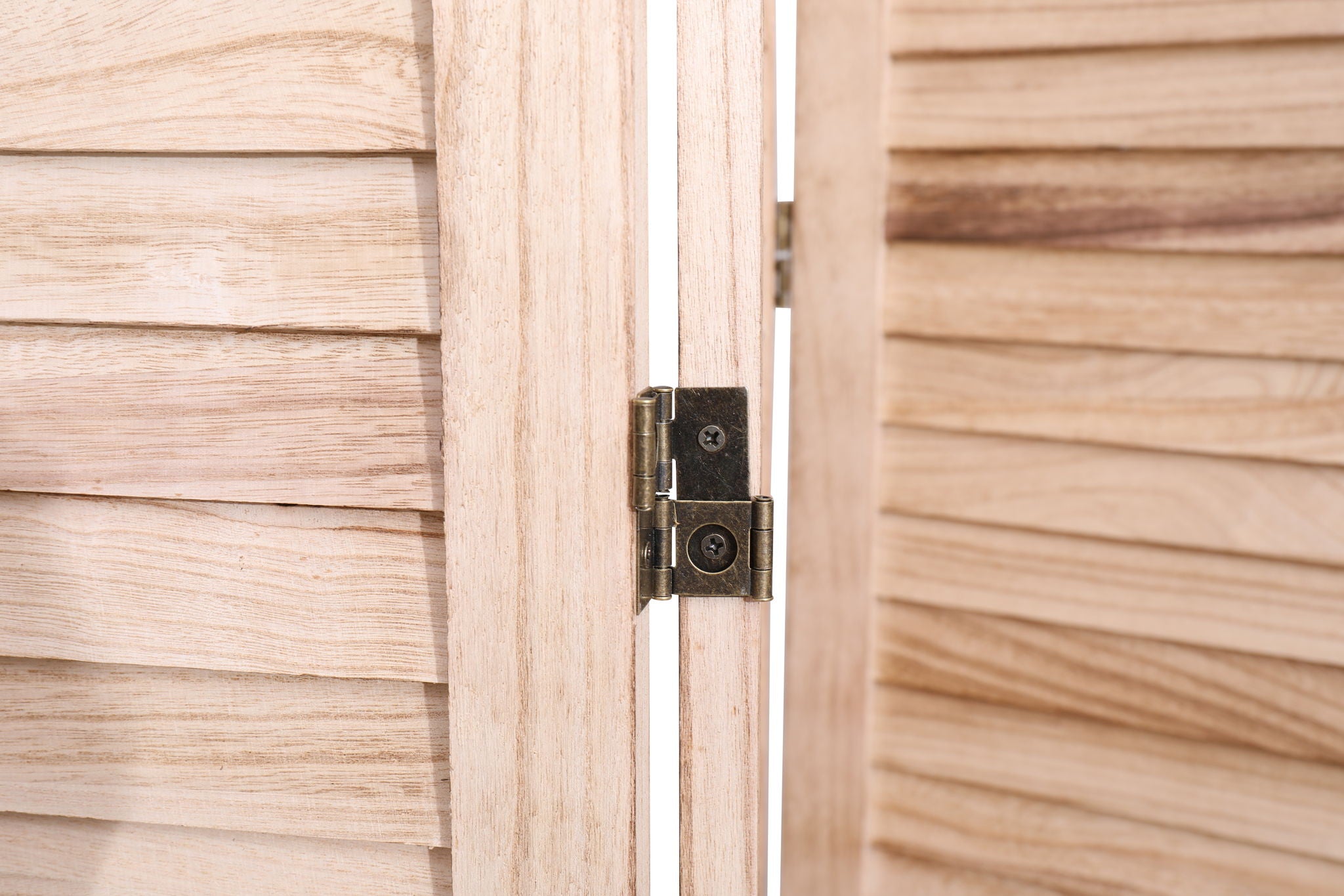 Panel Wooden Folding Room Divider