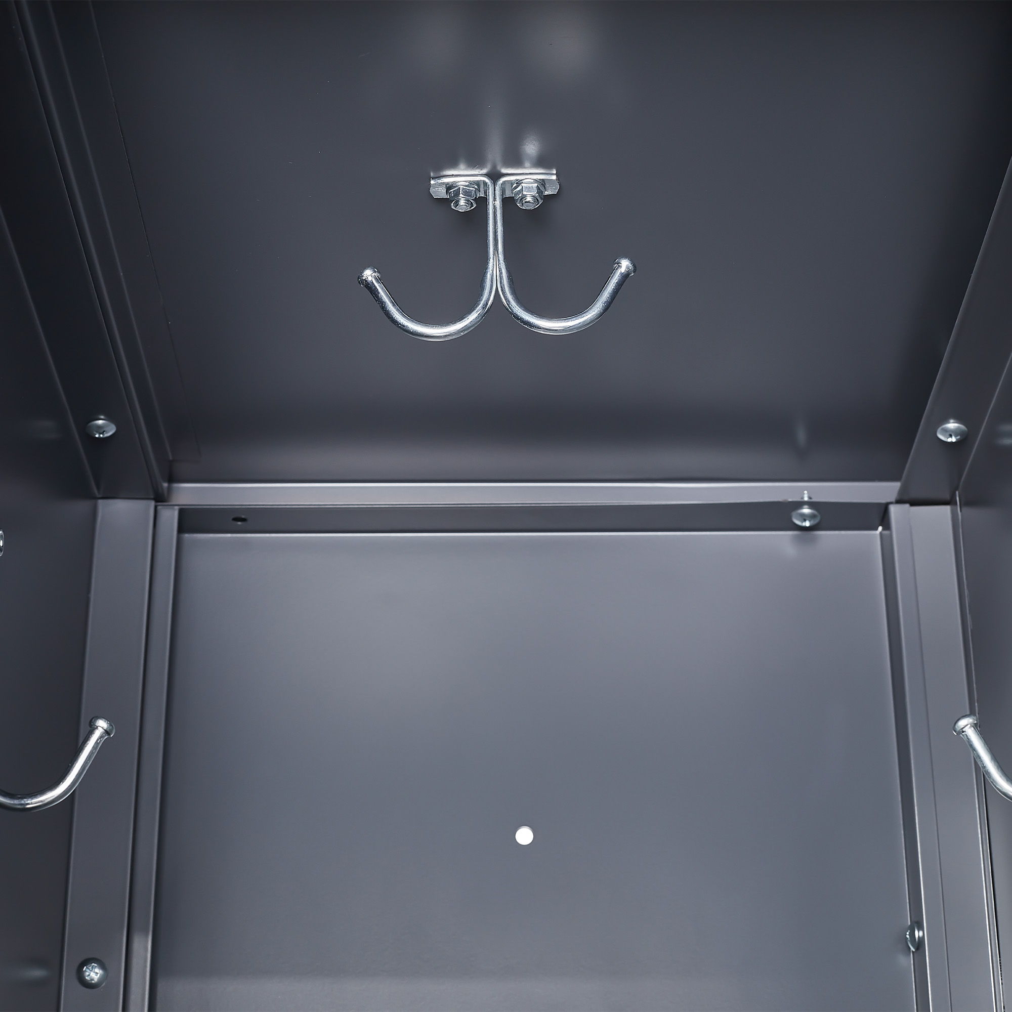 9 Door Lockers With Lock For Storage In Office, School, Gym, And Bedroom - Gray