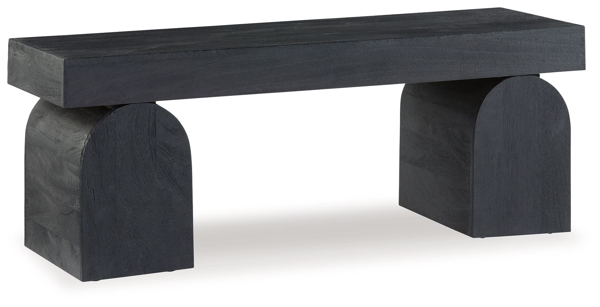 Signature Design by Ashley® Holgrove - Black - Accent Bench | Meri Furniture