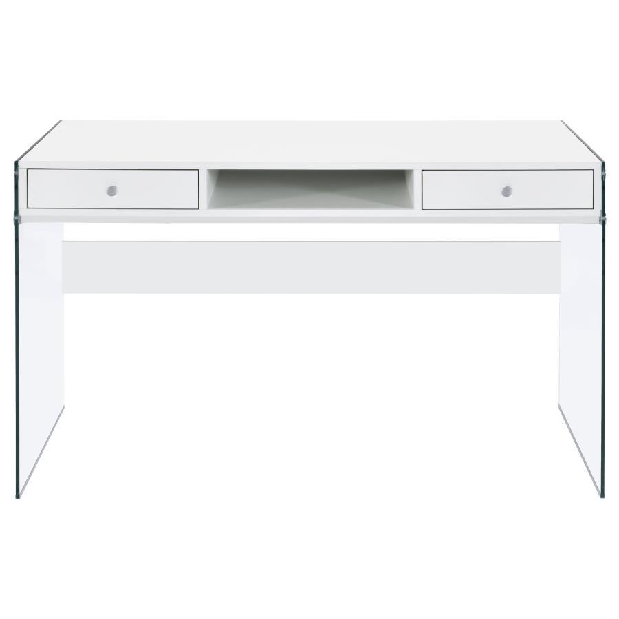 Coaster Fine Furniture Dobrev - 2-Drawer Writing Desk | Meri Furniture