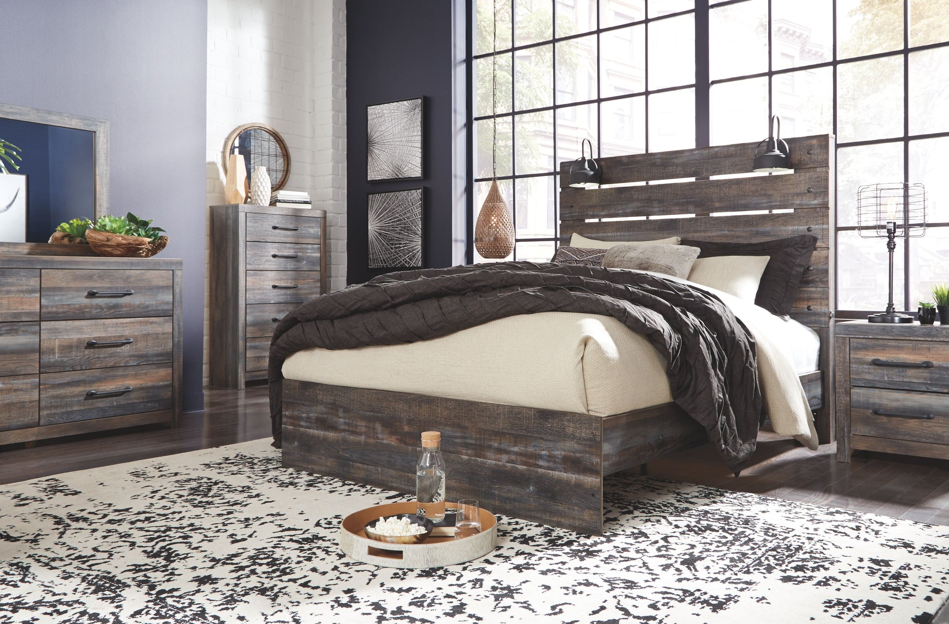 Signature Design by Ashley® Drystan - Panel Bedroom Set | Meri Furniture