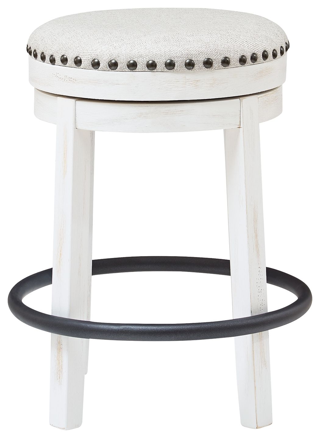 Signature Design by Ashley® Valebeck - Upholstered Swivel Stool | Meri Furniture