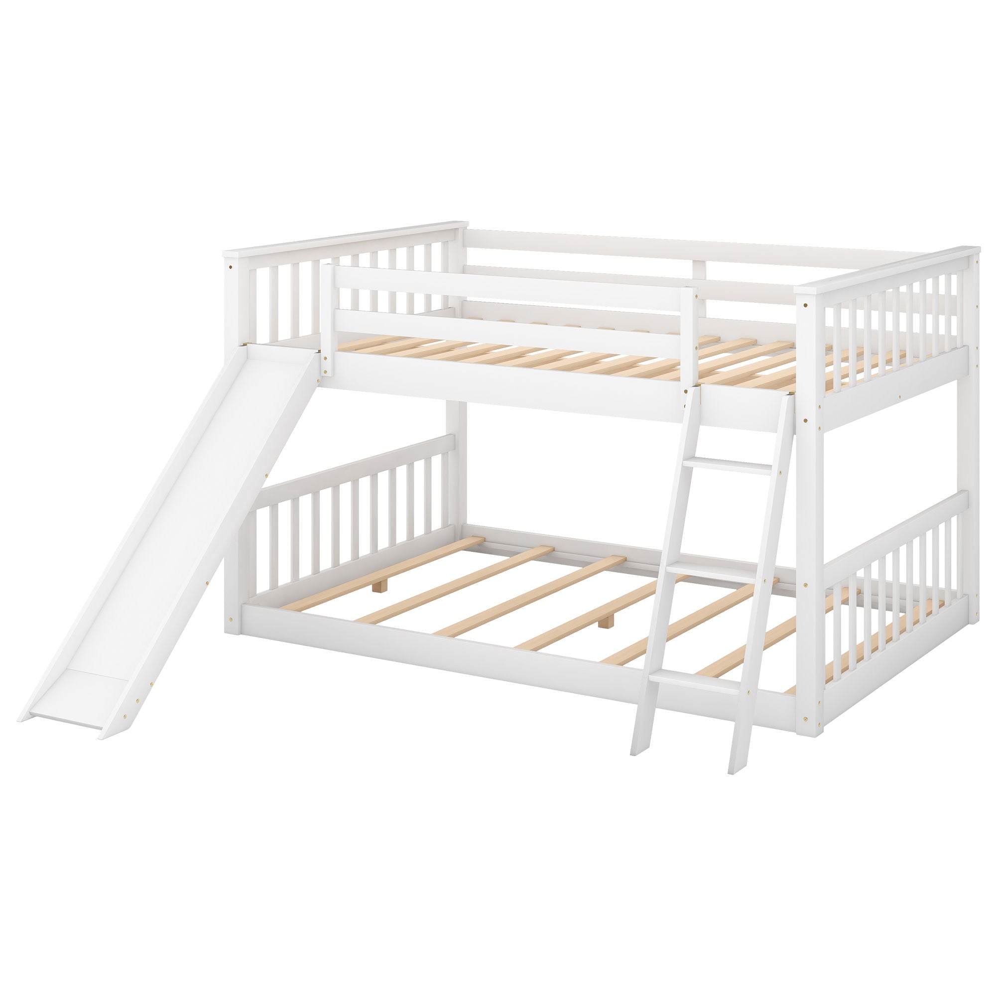 Bunk Bed & Convertible Slide And Ladder