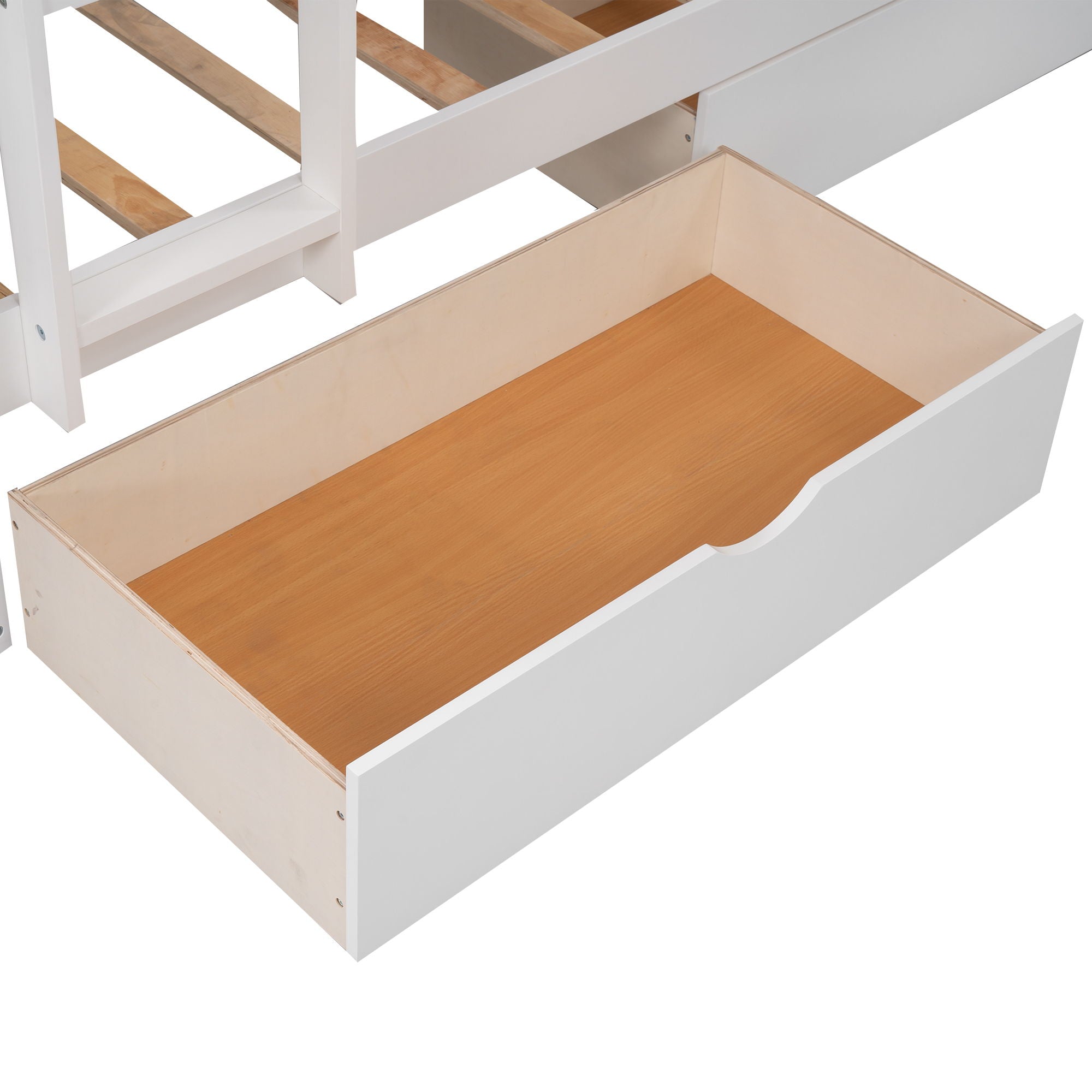 Bunk Bed With Loft And 2 Drawers