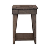 Liberty Furniture Arrowcreek - Chair Side Table - Dark Brown | Meri Furniture