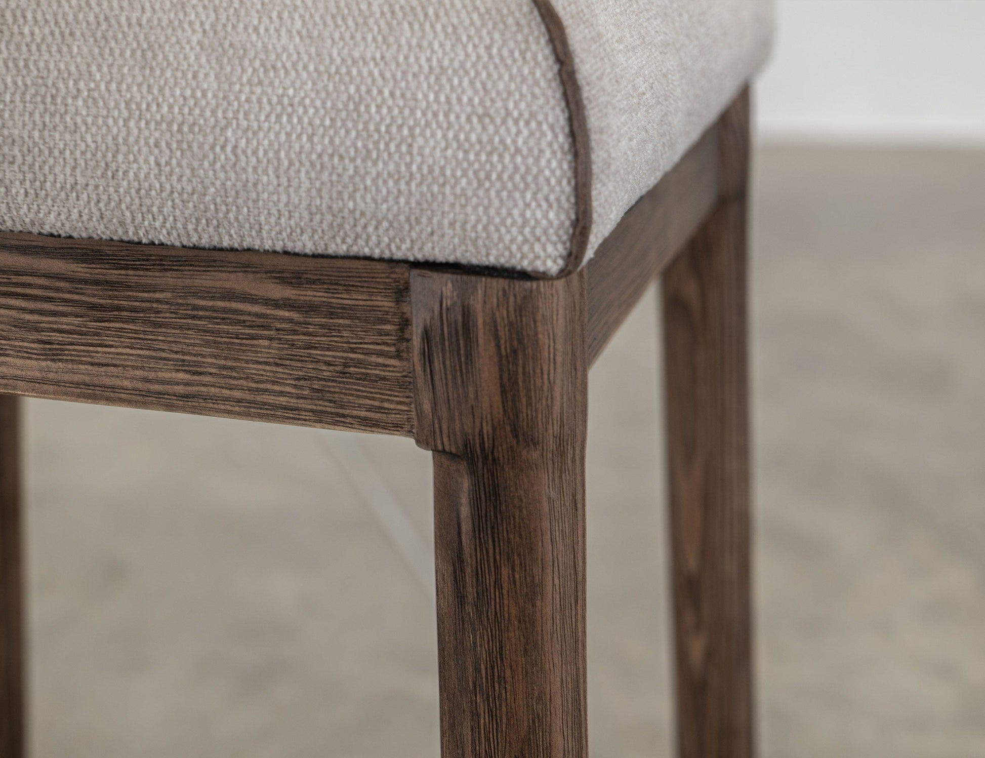 International Furniture Direct Olimpia - Stool - Brown / Gray | Meri Furniture