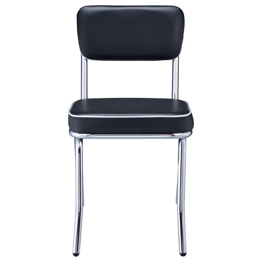 Coaster Fine Furniture Retro - Upholstered Dining Side Chair (Set of 2) | Meri Furniture
