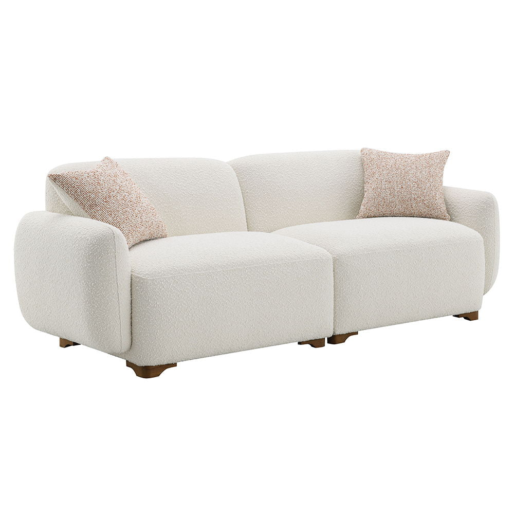 ACME Darius - Sofa With 2 Pillows - Beige Boucle | Meri Furniture