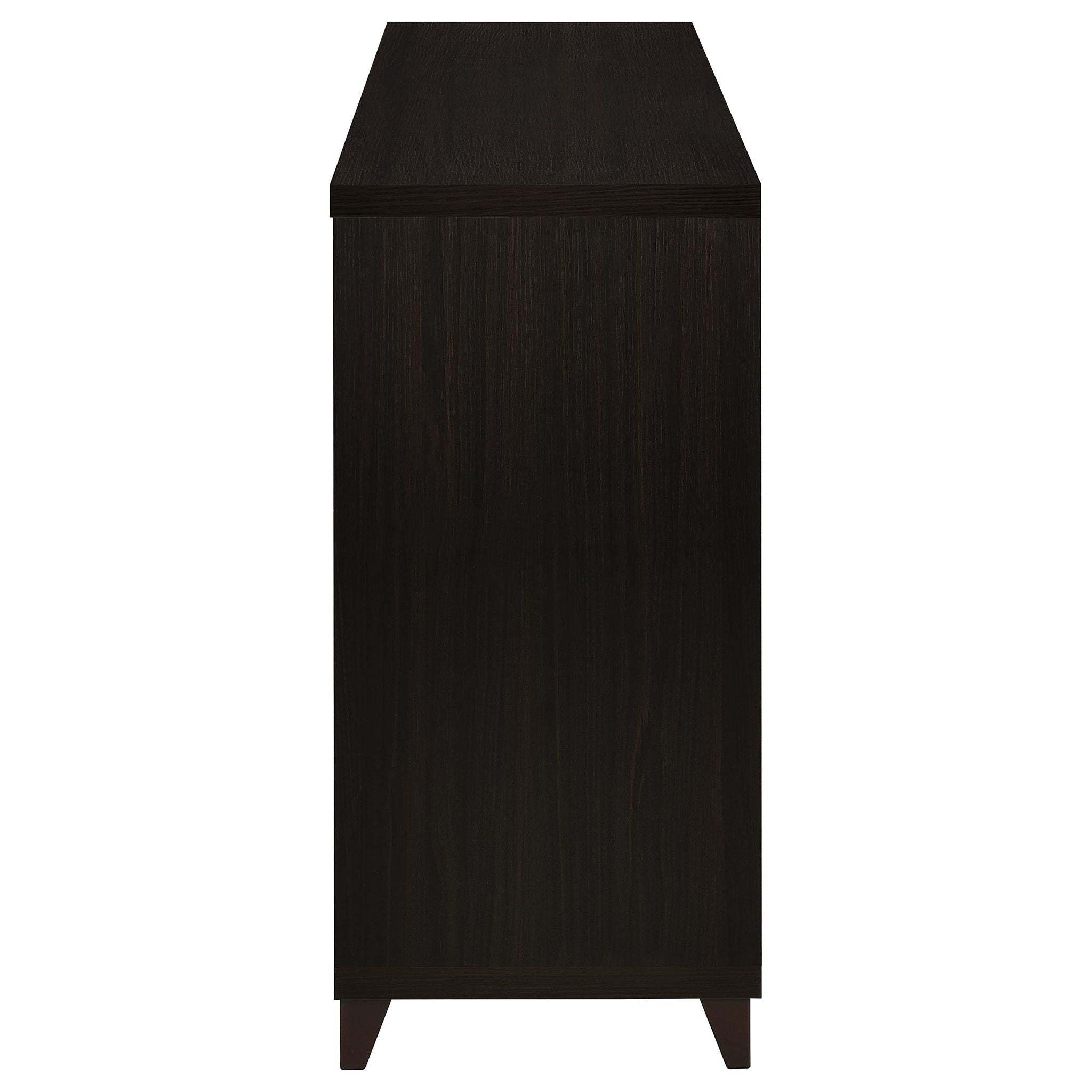 Barnaby - 4 Piece Rectangular Entertainment Center - Cappuccino