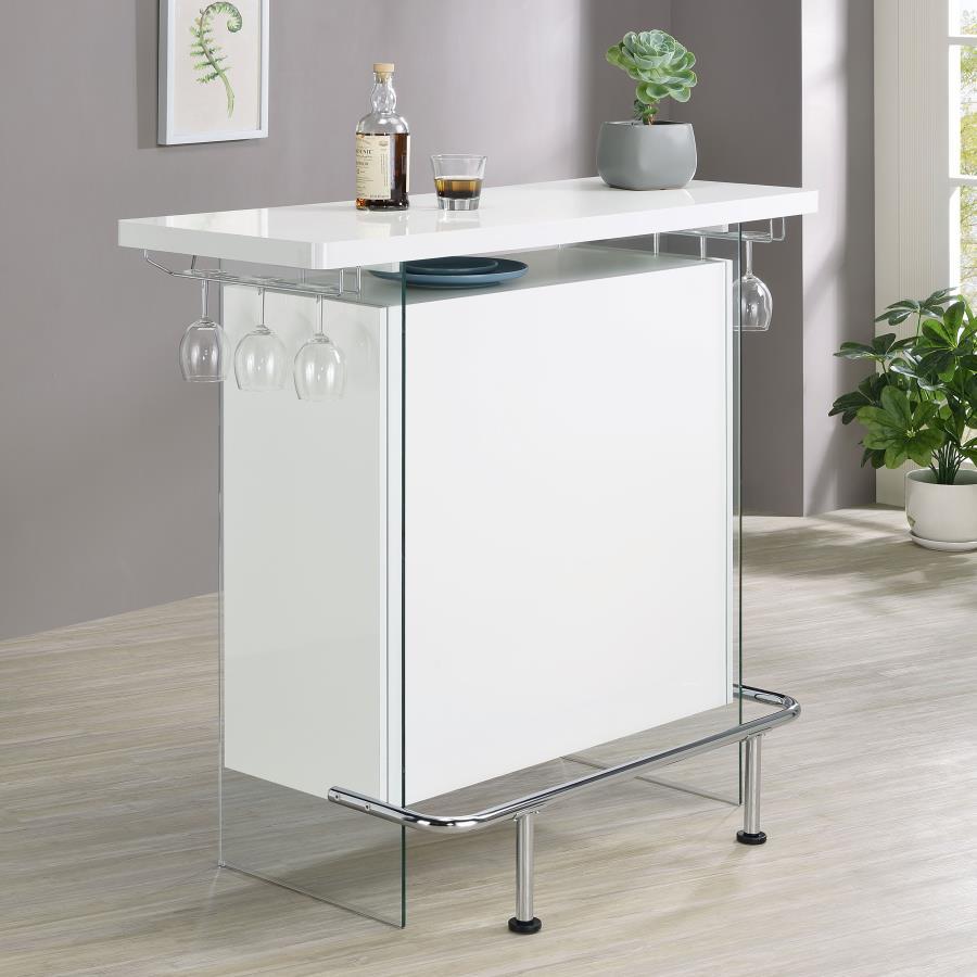 Coaster Fine Furniture Acosta - Freestanding Home Bar Wine Cabinet | Meri Furniture