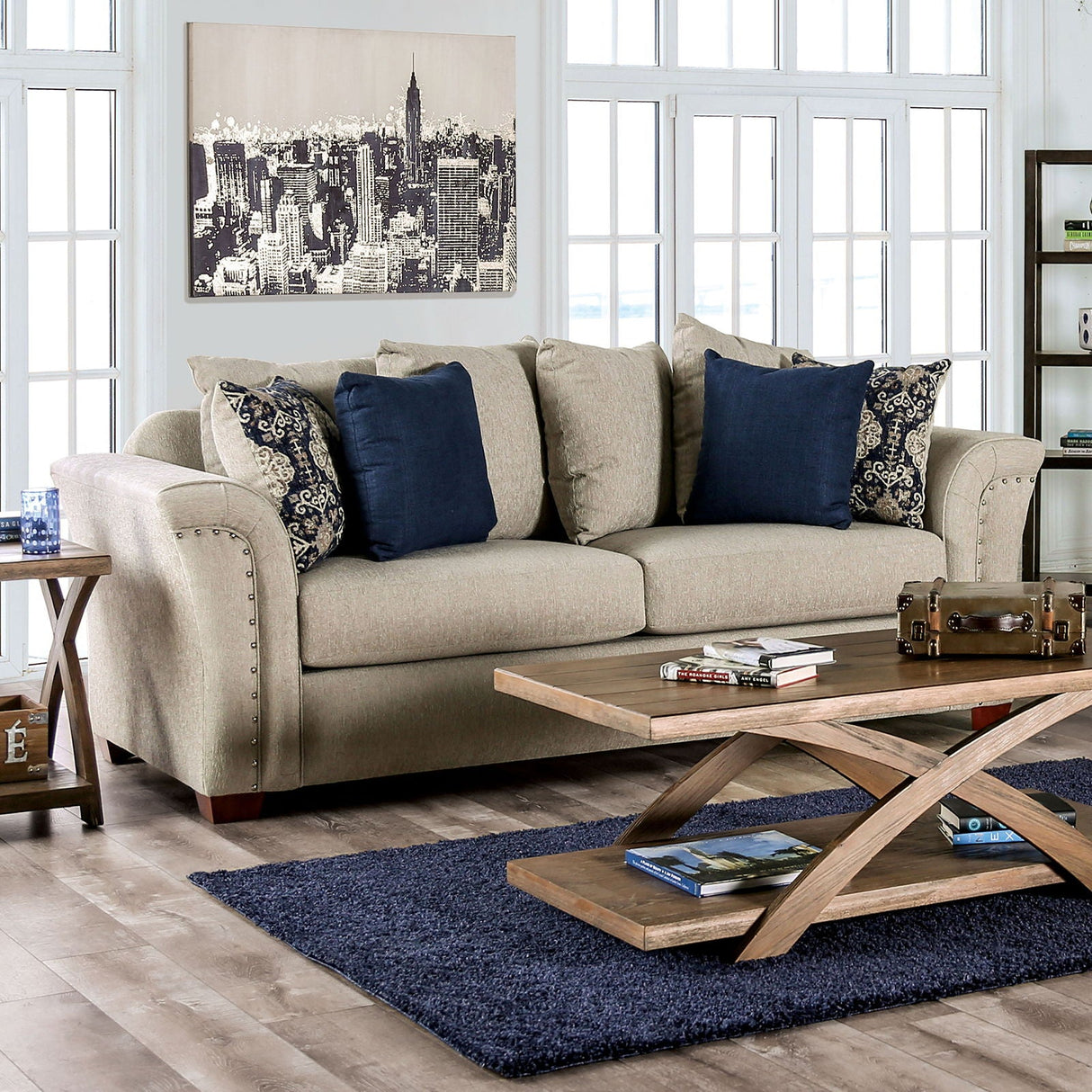 Furniture of America Belsize - Sofa | Meri Furniture