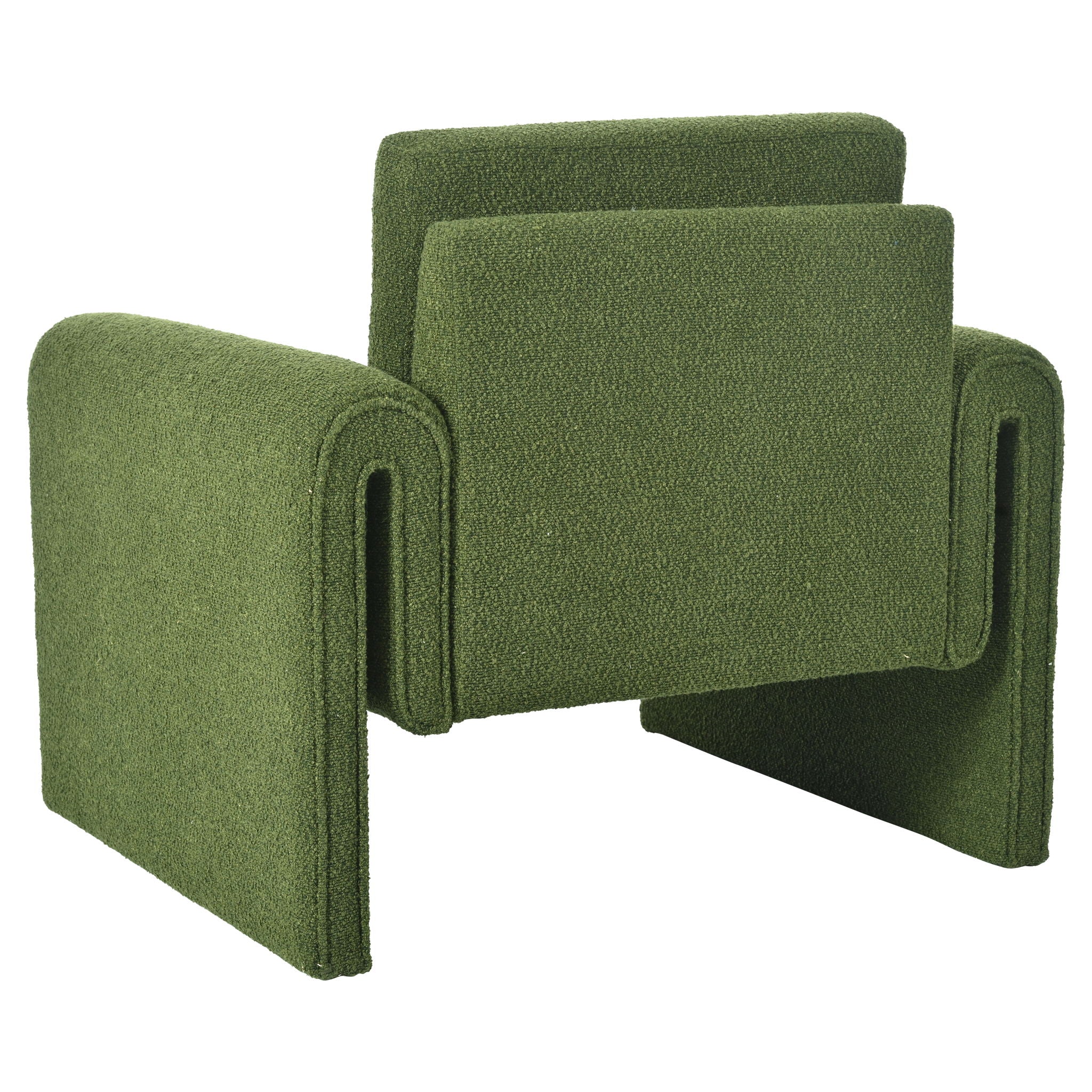 Modern Upholstered Accent Chair, Sturdy Support & Luxurious Comfort